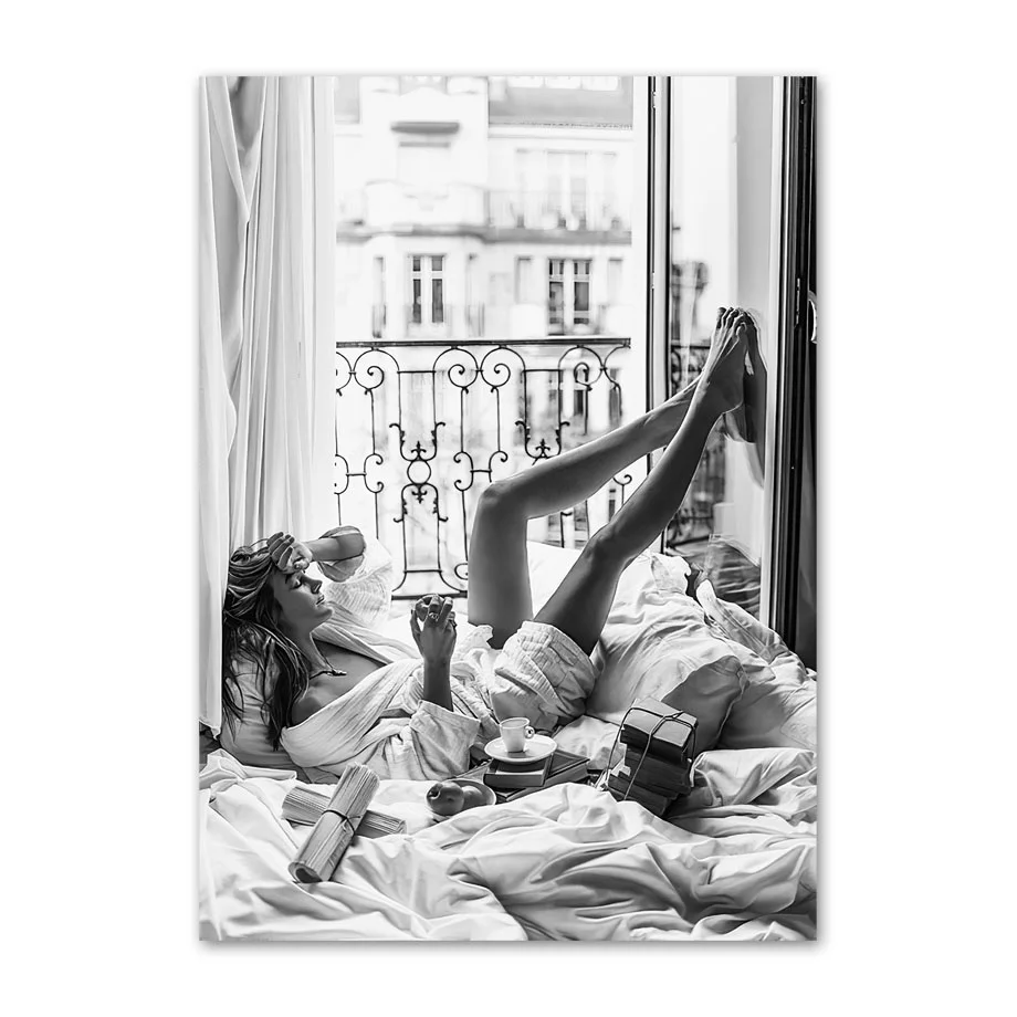 Sexy Woman Canvas Painting Luxury Street View Wall Painting Living Room Bedroom Black White Posters Hoom Decor Hanging Picture
Sexy Woman Canvas Painting Luxury Street View Wall Painting Living Room Bedroom Black White Posters Hoom Decor Hanging Picture