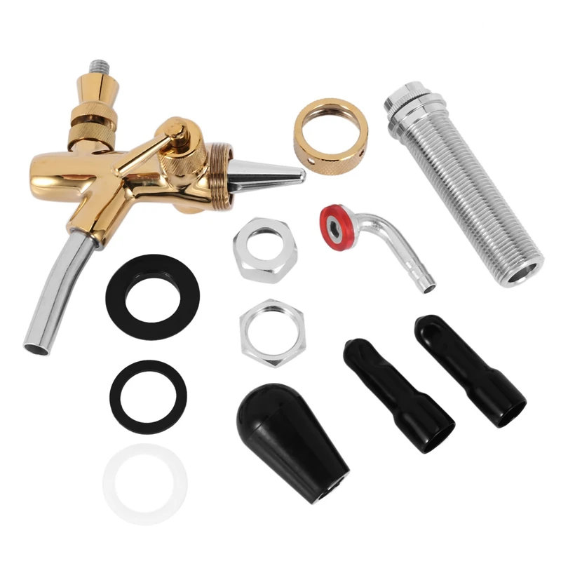 Beer Faucet, Adjustable Beer Faucet, Beer Handle Faucet, Flow Control Faucet, Faucet Kit For Brewed Draft Beer
Beer Faucet, Adjustable Beer Faucet, Beer Handle Faucet, Flow Control Faucet, Faucet Kit For Brewed Draft Beer