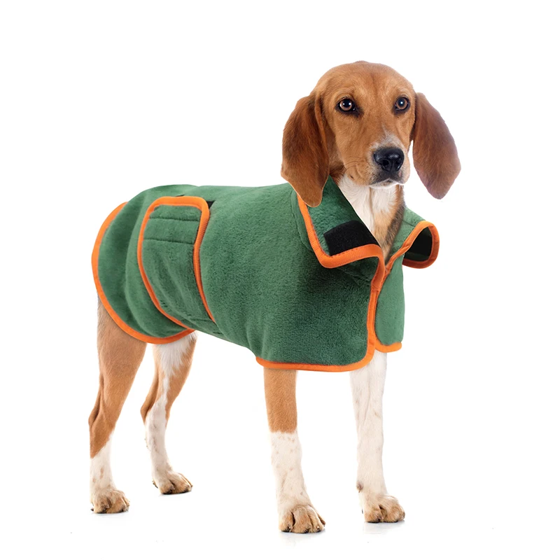 Pet Bath Supplies Clean Absorbent Soft Fluffy Dry Towel Cat Dog Raincoat Simple Convenient Velcro Fashion Large Size Pajamas
Pet Bath Supplies Clean Absorbent Soft Fluffy Dry Towel Cat Dog Raincoat Simple Convenient Velcro Fashion Large Size Pajamas
