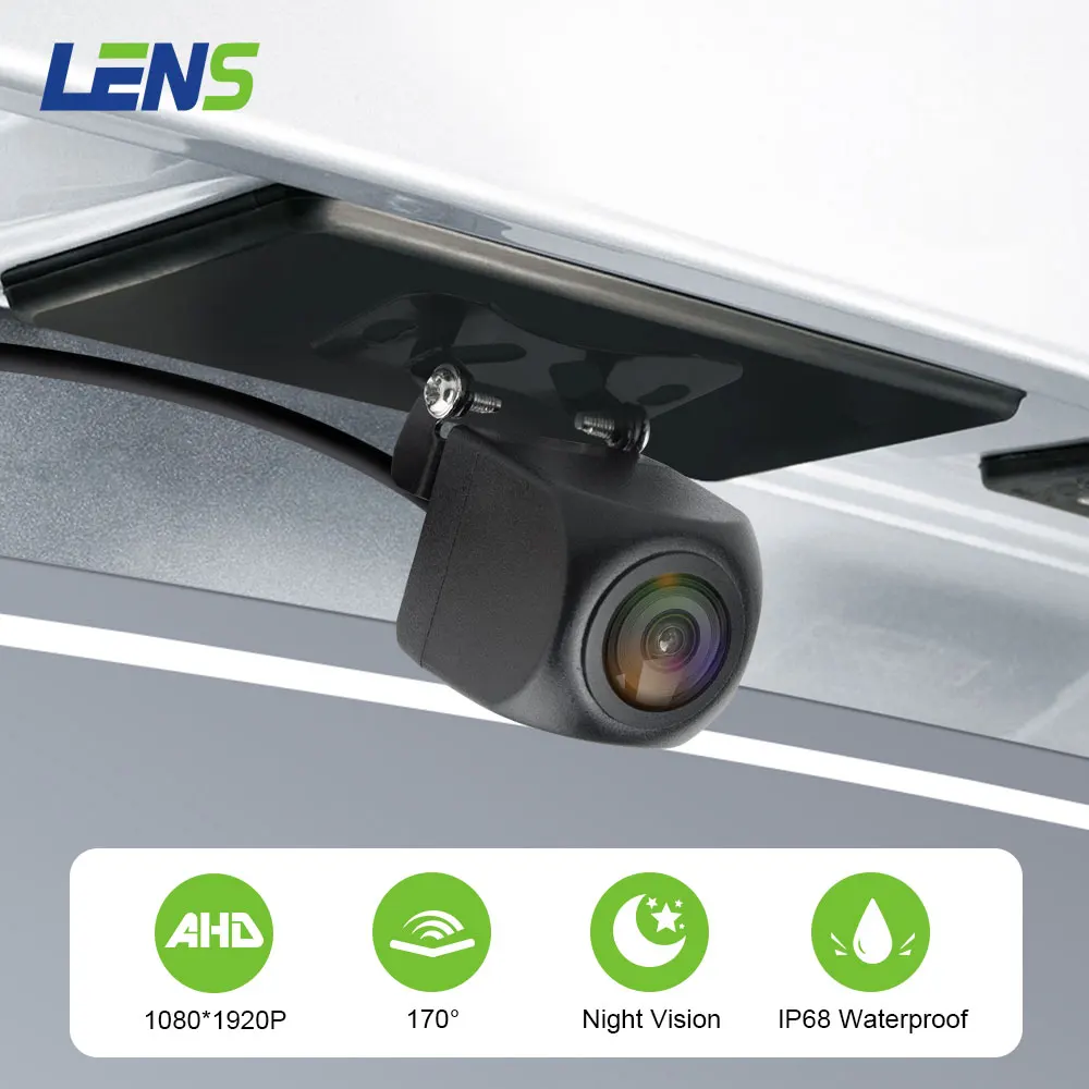 LENS Car Rear View Camera AHD 720P/1080P 170 Degree Wide Angle Fisheye Starlight Night Vision HD Waterproof Vehicle Universal
LENS Car Rear View Camera AHD 720P/1080P 170 Degree Wide Angle Fisheye Starlight Night Vision HD Waterproof Vehicle Universal