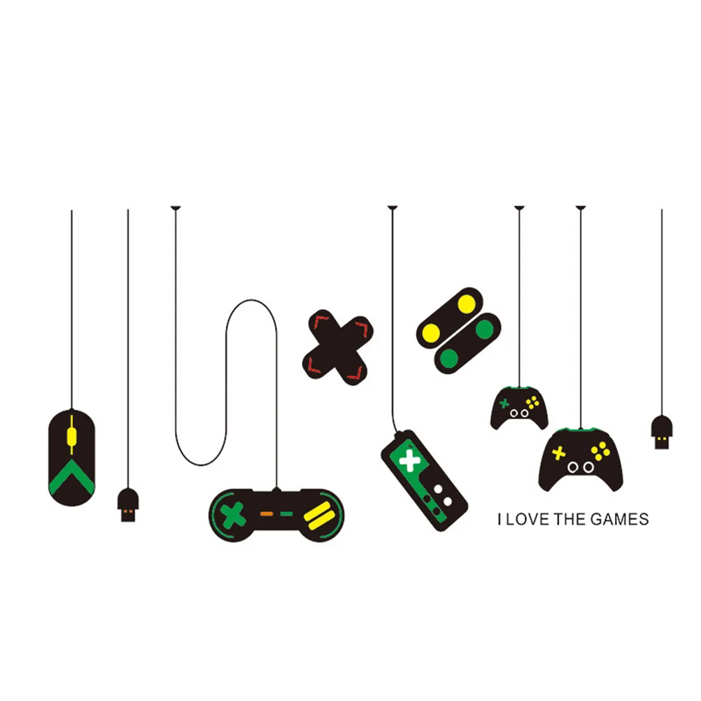 Wall Stickers Game Kids Cartoon Sticker Kindergarten Kitchen Room Cute Nursery Decal Controller Gaming Decor Video Poster
Wall Stickers Game Kids Cartoon Sticker Kindergarten Kitchen Room Cute Nursery Decal Controller Gaming Decor Video Poster
