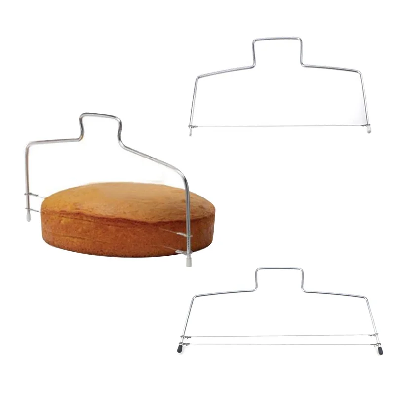 1Pcs Stainless Steel Wire Adjustable Cake Slicer Kitchen Dough Accessories Bake Knife Blades Cutter Cutting Utensils Roller Tool
1Pcs Stainless Steel Wire Adjustable Cake Slicer Kitchen Dough Accessories Bake Knife Blades Cutter Cutting Utensils Roller Tool