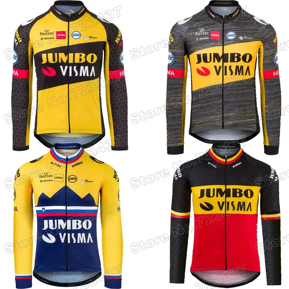 2022 Jumbo Visma Cycling Jersey Long Sleeve Slovenia Belgium Cycling Clothing Primoz Roglic Wout van Aert Road MTB Bike Shirts
2022 Jumbo Visma Cycling Jersey Long Sleeve Slovenia Belgium Cycling Clothing Primoz Roglic Wout van Aert Road MTB Bike Shirts