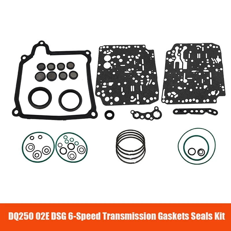 DQ250 02E DSG Gearbox Repair Set For A3 Q3 Seta Skoda Beetle Golf Jetta 6-Speed Transmission Gaskets Seals Accessory Part
DQ250 02E DSG Gearbox Repair Set For A3 Q3 Seta Skoda Beetle Golf Jetta 6-Speed Transmission Gaskets Seals Accessory Part