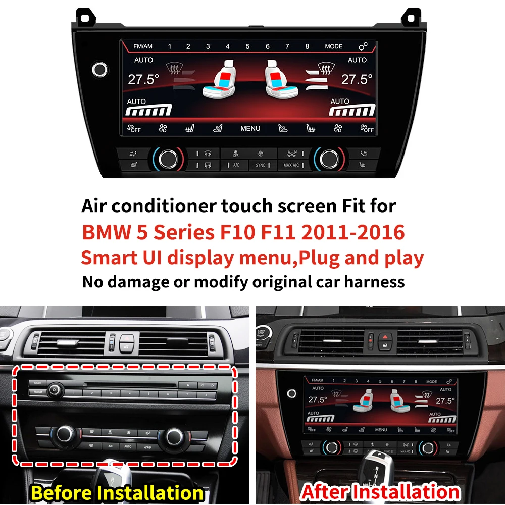 Krando Digital AC Control Panel For BMW 5 Series F10 F11 3 4 Series X5 X6 M5 G30 G31 2011 - 2022 Air Conditioner Climate Board
Krando Digital AC Control Panel For BMW 5 Series F10 F11 3 4 Series X5 X6 M5 G30 G31 2011 - 2022 Air Conditioner Climate Board