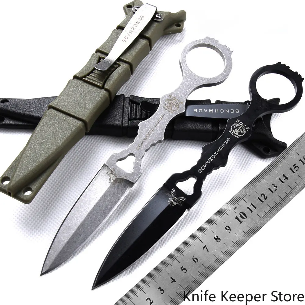 

Складной нож Benchmade BM176 D2, прямой складной карманный Клинок с фиксированным лезвием, для повседневного использования, кемпинга, выживания, ро...