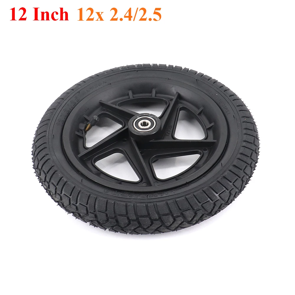 12 Inch 12x2.4/2.5 57-203 Tires Tyre With Plastic Wheel Hub Inner Tube For Children's Bicycles Balance Bikes Cooters
12 Inch 12x2.4/2.5 57-203 Tires Tyre With Plastic Wheel Hub Inner Tube For Children's Bicycles Balance Bikes Cooters
