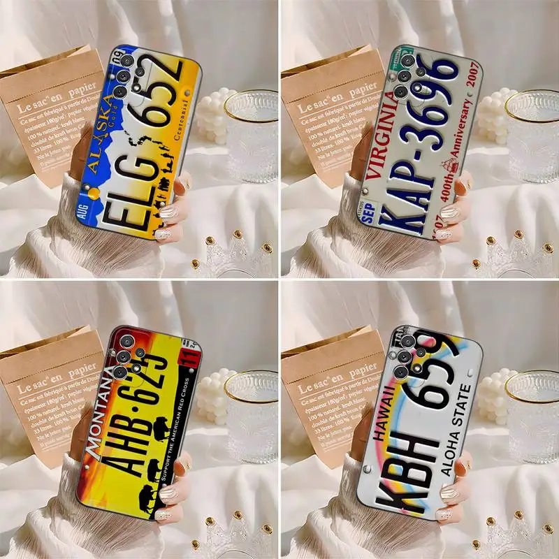 Retro License Plate Number Phone Case For Samsung A80 A32 A40 A42 A51 A70 A71 A72 4G 5G A91 A21 A22 A30 A20 A31 A50 S Funda
Retro License Plate Number Phone Case For Samsung A80 A32 A40 A42 A51 A70 A71 A72 4G 5G A91 A21 A22 A30 A20 A31 A50 S Funda