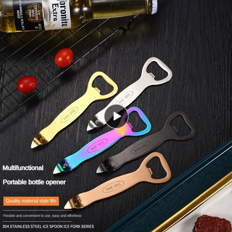 Can Opener Delicate Feel Bottle Opener Thick Material Opening Tool Stainless Steel Beer Bottle Opener Beer Starter Easy To Clean
Can Opener Delicate Feel Bottle Opener Thick Material Opening Tool Stainless Steel Beer Bottle Opener Beer Starter Easy To Clean