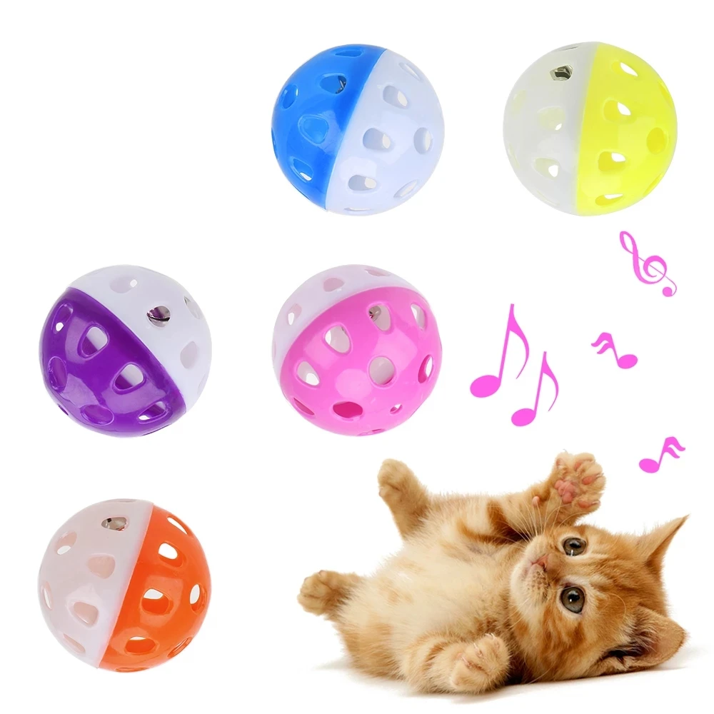 Playing Chew Rattle Scratch with Bell Ring Cat Training Toys Plastic Ball Interactive Pet Cat Supply Plastic Cat Toy Ball
Playing Chew Rattle Scratch with Bell Ring Cat Training Toys Plastic Ball Interactive Pet Cat Supply Plastic Cat Toy Ball