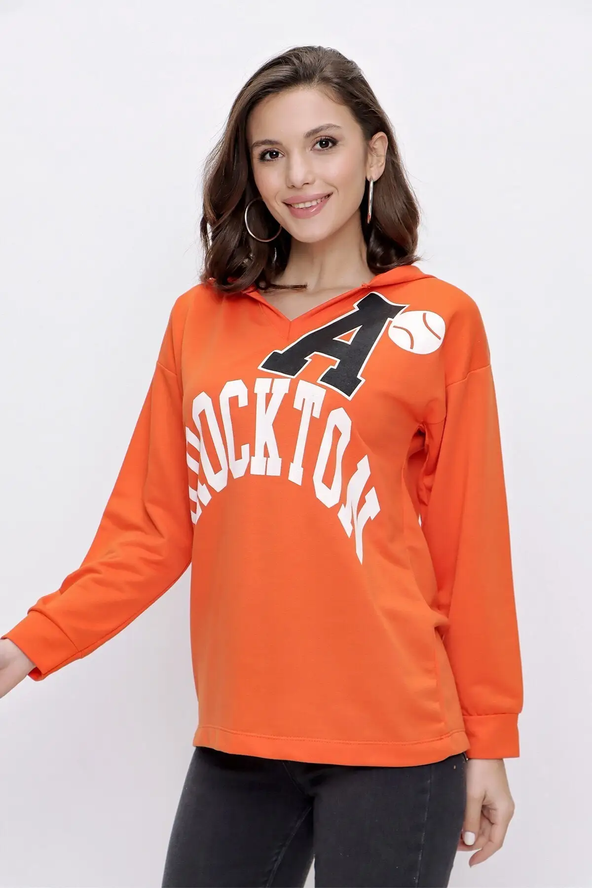 Свитшот женский с капюшоном, худи с принтом kton, с V-образным вырезом, 2 нитки, оранжевого цвета, модные всесезонные пуловеры, флисовая одежда д...
Свитшот женский с капюшоном, худи с принтом kton, с V-образным вырезом, 2 нитки, оранжевого цвета, модные всесезонные пуловеры, флисовая одежда д...