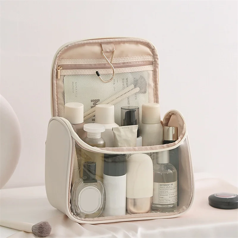 Clear Makeup Bag for Women Hanging Travel Toiletry Cosmetic Large Capacity Waterproof Zipper Organizer
Clear Makeup Bag for Women Hanging Travel Toiletry Cosmetic Large Capacity Waterproof Zipper Organizer