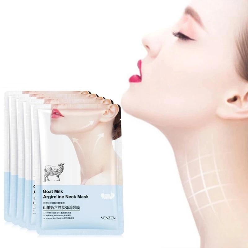 Goat Milk Hexapeptide Neck Mask Hydrating Whitening Collagen Neck Patch Anti-Wrinkle Anti-Aging Neck Lift Firming Care Cream 1pc
Goat Milk Hexapeptide Neck Mask Hydrating Whitening Collagen Neck Patch Anti-Wrinkle Anti-Aging Neck Lift Firming Care Cream 1pc
