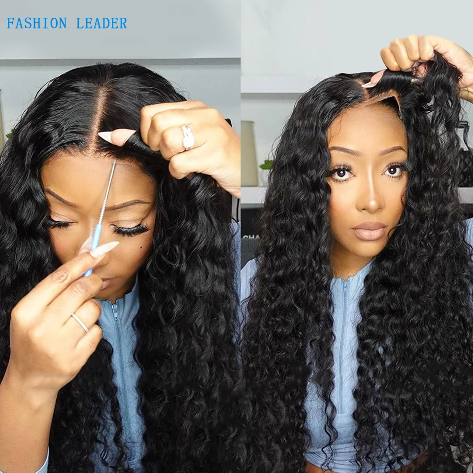 Deep Wave Wear And Go Glueless Human Hair Wig 4x4 Lace Closure Glueless Wigs Ready To Wear 13x4 Lace Frontal Wig For Women
Deep Wave Wear And Go Glueless Human Hair Wig 4x4 Lace Closure Glueless Wigs Ready To Wear 13x4 Lace Frontal Wig For Women