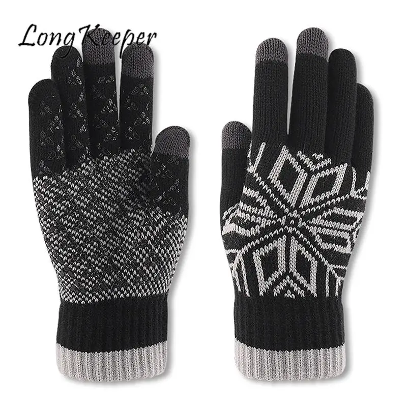 Long keeper Winter Gloves For Men Touch Screen Anti-Slip Knit Full Finger Gloves Women Warm Outdoor Riding Windproof Warm Gloves
Long keeper Winter Gloves For Men Touch Screen Anti-Slip Knit Full Finger Gloves Women Warm Outdoor Riding Windproof Warm Gloves