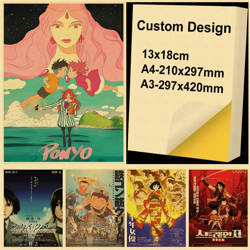 Wall Stickers Muurschildering Anime Collectie Miyazaki Hayao Patlabor Totoro Retro Kraft Paper Poster Voor Woonkamer Bar Decor
Wall Stickers Muurschildering Anime Collectie Miyazaki Hayao Patlabor Totoro Retro Kraft Paper Poster Voor Woonkamer Bar Decor
