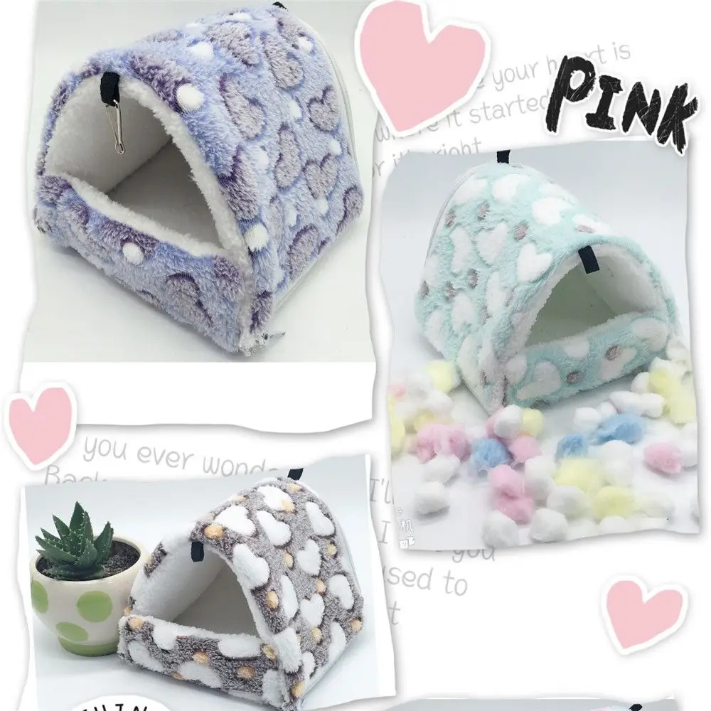 Cute Comfortable Mini Cage Squirrel Winter Warm Mat Detachable Small Animal Sleeping Bed Pet Hammock Tent Hamster House
Cute Comfortable Mini Cage Squirrel Winter Warm Mat Detachable Small Animal Sleeping Bed Pet Hammock Tent Hamster House