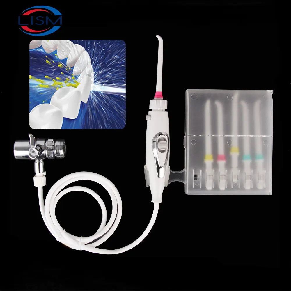LISM Faucet Oral Irrigator Water Dental Flosser Toothbrush Irrigation SPA Teeth Cleaning Switch Jet Family Water Floss 
LISM Faucet Oral Irrigator Water Dental Flosser Toothbrush Irrigation SPA Teeth Cleaning Switch Jet Family Water Floss