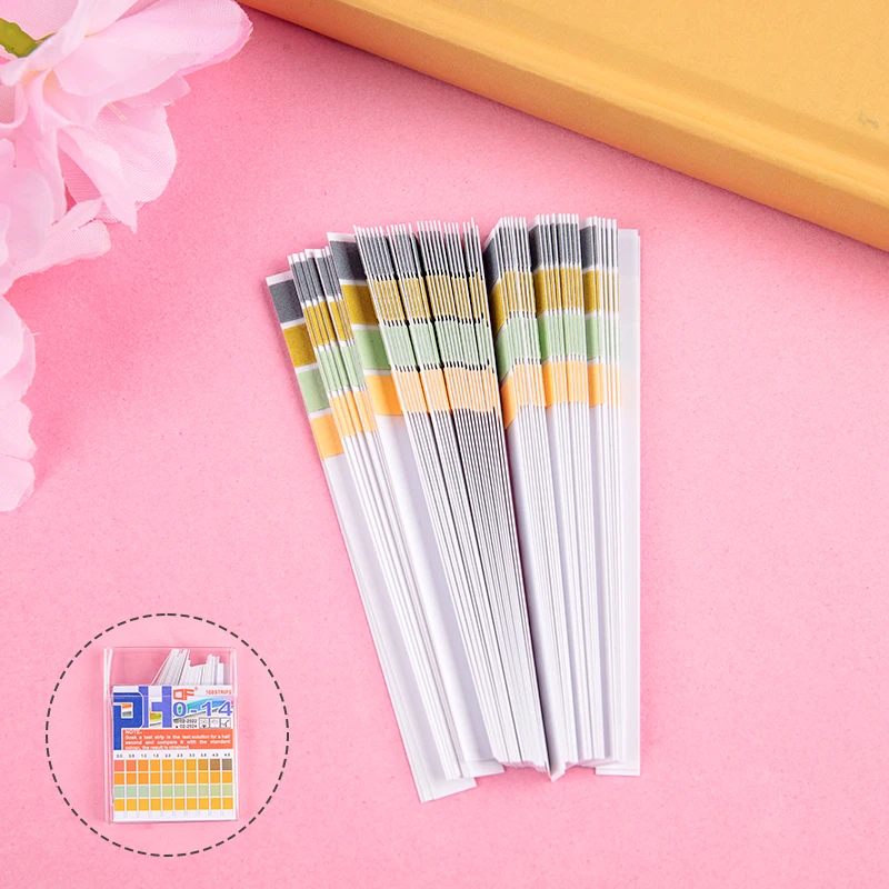 100pcs/box PH0-14 Test Paper Laboratory Household PH Test Strips Indicator Scientific Litmus Alkaline Acid Testing PH Test Meter
100pcs/box PH0-14 Test Paper Laboratory Household PH Test Strips Indicator Scientific Litmus Alkaline Acid Testing PH Test Meter