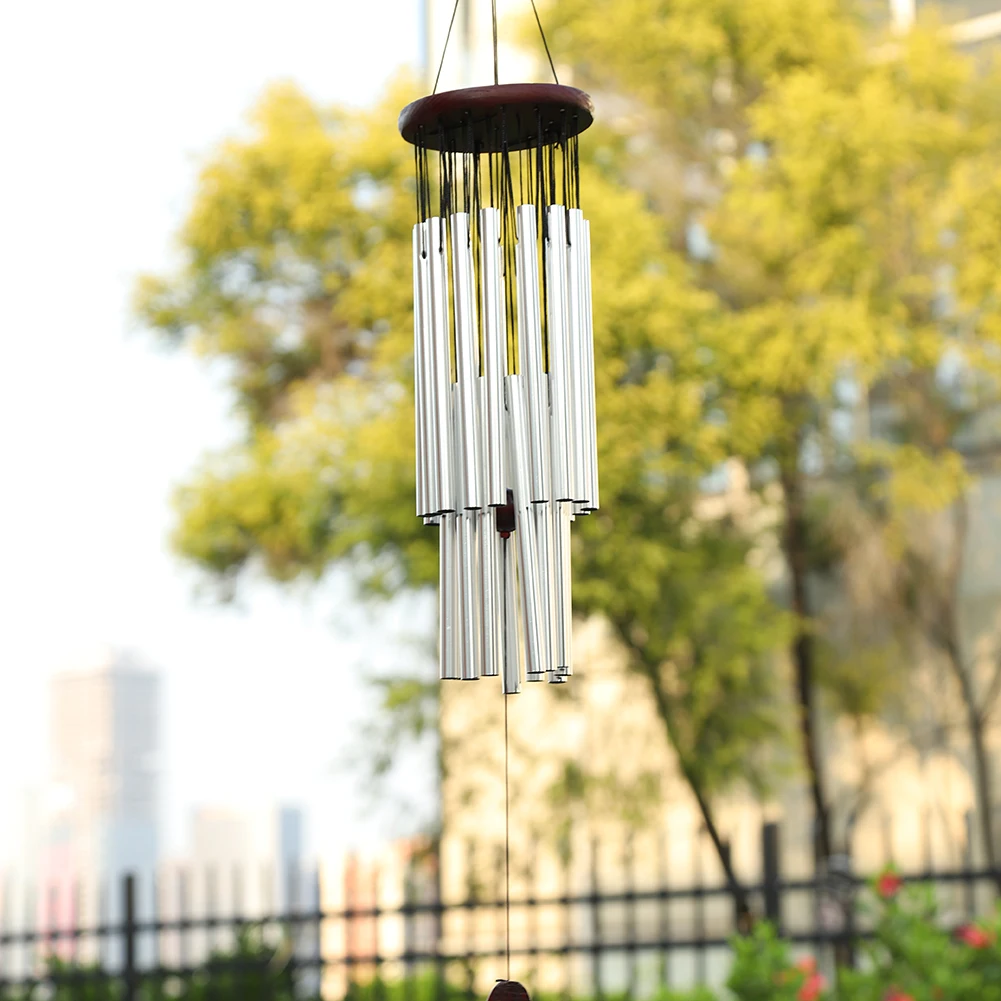 27 Tubes Outdoor Wind Chimes Yard Garden Chapel Bells Wall Hanging Ornaments Natural And Beautiful Sound Wind Chimes
27 Tubes Outdoor Wind Chimes Yard Garden Chapel Bells Wall Hanging Ornaments Natural And Beautiful Sound Wind Chimes