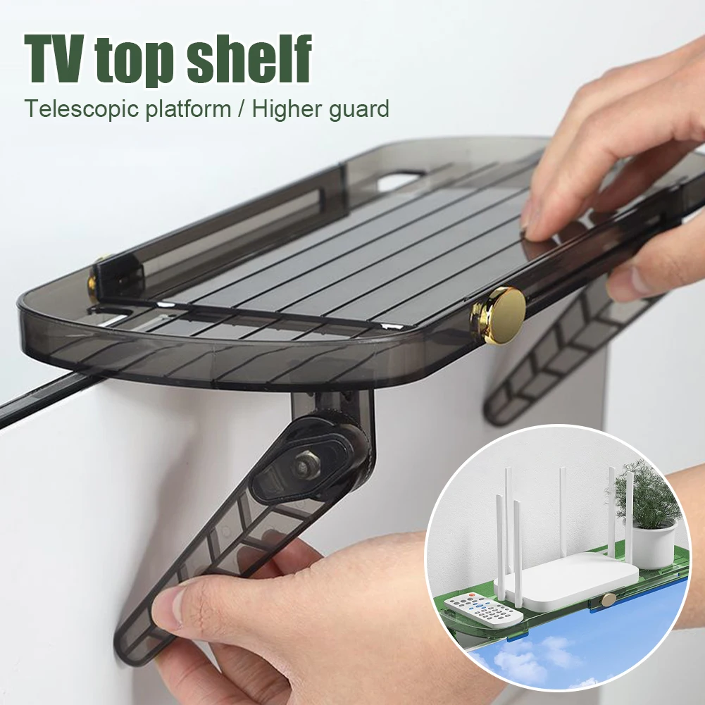 TV Screen Top Shelf Rack Telescopic Computer Monitor Desktop Display Stand TV Rack Storage Rack Holder Home Office Organizer
TV Screen Top Shelf Rack Telescopic Computer Monitor Desktop Display Stand TV Rack Storage Rack Holder Home Office Organizer