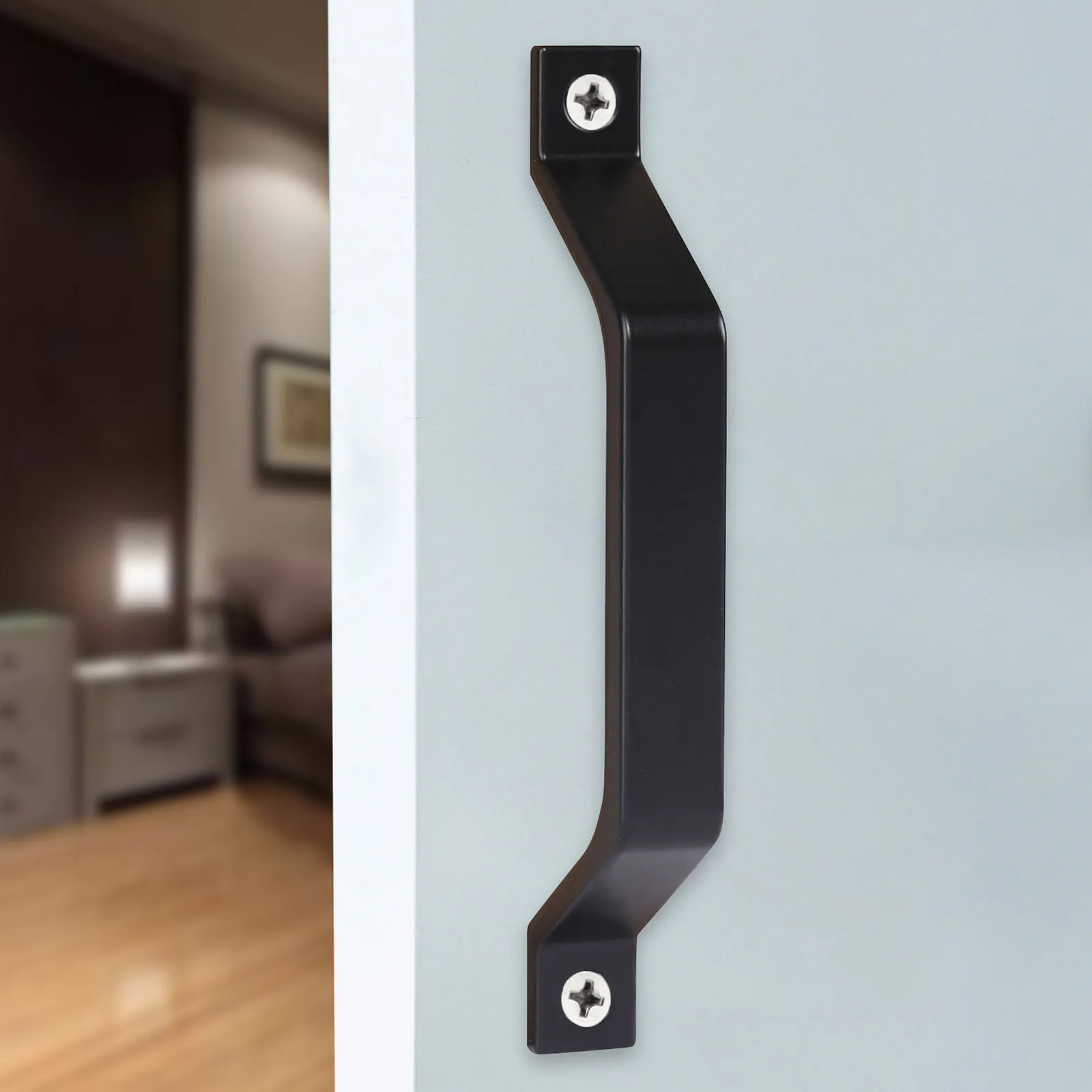 Barn Door Sliding Push Pulls Handle Heavy Duty Iron Gate Shed Garage Cabinet Door Handle Furniture Fitting Home Hardware
Barn Door Sliding Push Pulls Handle Heavy Duty Iron Gate Shed Garage Cabinet Door Handle Furniture Fitting Home Hardware