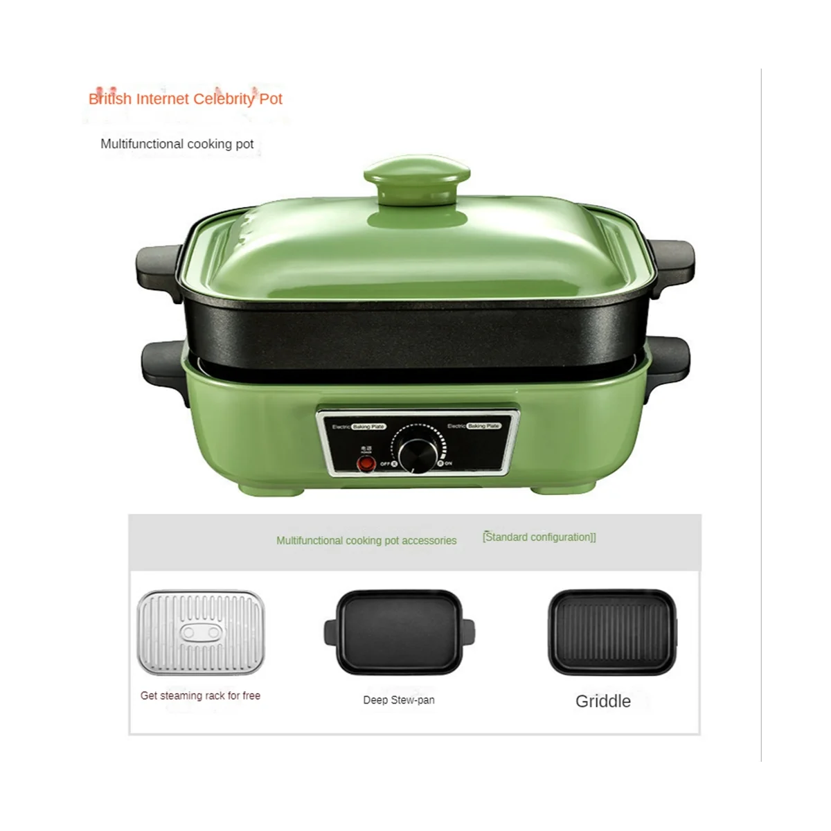 4 in 1 Indoor Grill Electric Grill Smokeless Grill, Party Griddle for Cooking Meats Seafood Steak Pancake Cheese EU Plug
4 in 1 Indoor Grill Electric Grill Smokeless Grill, Party Griddle for Cooking Meats Seafood Steak Pancake Cheese EU Plug