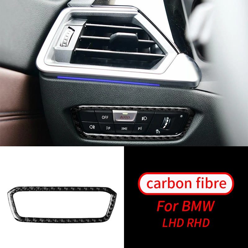 For Bmw 3 4 Series G20 g22 g23 g26 Accessories Button 2020 202 Real Carbon Fiber Car Headlight Switch Adjust Frame Trims
For Bmw 3 4 Series G20 g22 g23 g26 Accessories Button 2020 202 Real Carbon Fiber Car Headlight Switch Adjust Frame Trims