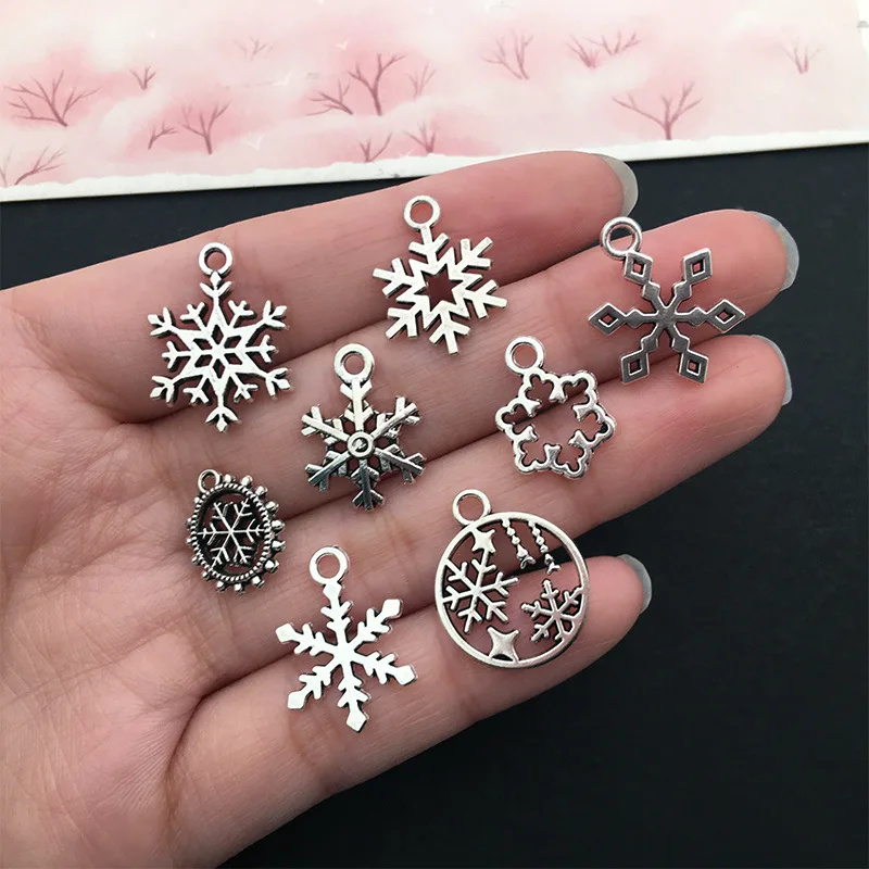 80 шт./партия, подвески в виде снежинок
80 шт./партия, подвески в виде снежинок