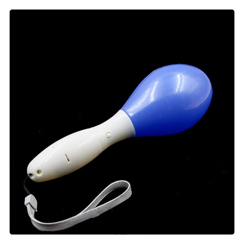 Multi Color LED Maracas Flashing Light Lamp Sensory Glowing Sand Hammer Shaking Toy Percussion Instruments For Concerts Parties
Multi Color LED Maracas Flashing Light Lamp Sensory Glowing Sand Hammer Shaking Toy Percussion Instruments For Concerts Parties