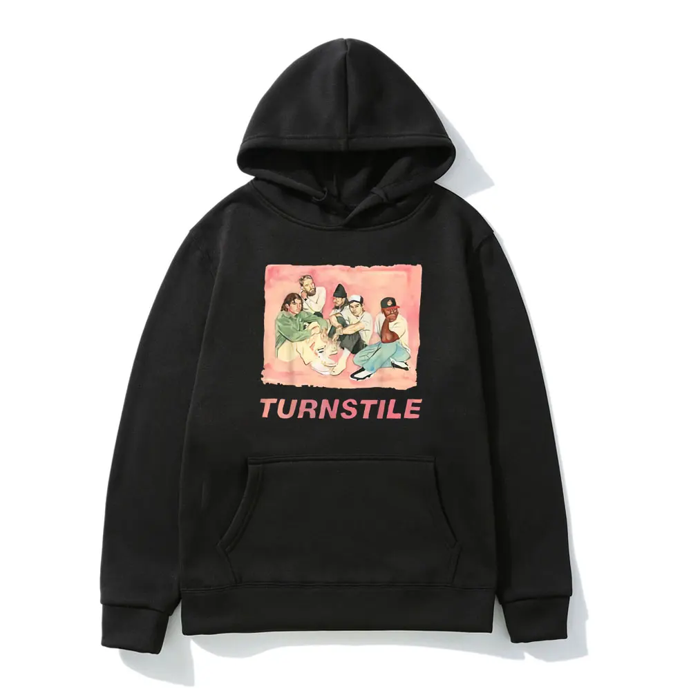 2021 New Turnstile Hoodie American Hardcore Punk Bandprint Sweatshirt Homme Fall/winter Polar Fleece Hooded Sweater Men Women
2021 New Turnstile Hoodie American Hardcore Punk Bandprint Sweatshirt Homme Fall/winter Polar Fleece Hooded Sweater Men Women