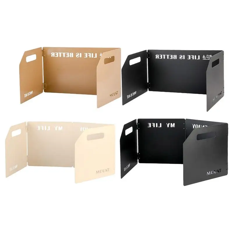 Camping Folding Gas Stove Windshield Outdoor BBQ Burner Windscreen Durable Tri-fold Four-fold Cassette Stove Windproof Shield
Camping Folding Gas Stove Windshield Outdoor BBQ Burner Windscreen Durable Tri-fold Four-fold Cassette Stove Windproof Shield