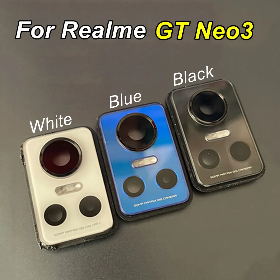 Rear Back Camera Lens Glass For Realme GT Neo3 Neo 3 Camera Glass Cover With Frame Holder Replacement Parts RMX3561 RMX3560
Rear Back Camera Lens Glass For Realme GT Neo3 Neo 3 Camera Glass Cover With Frame Holder Replacement Parts RMX3561 RMX3560
