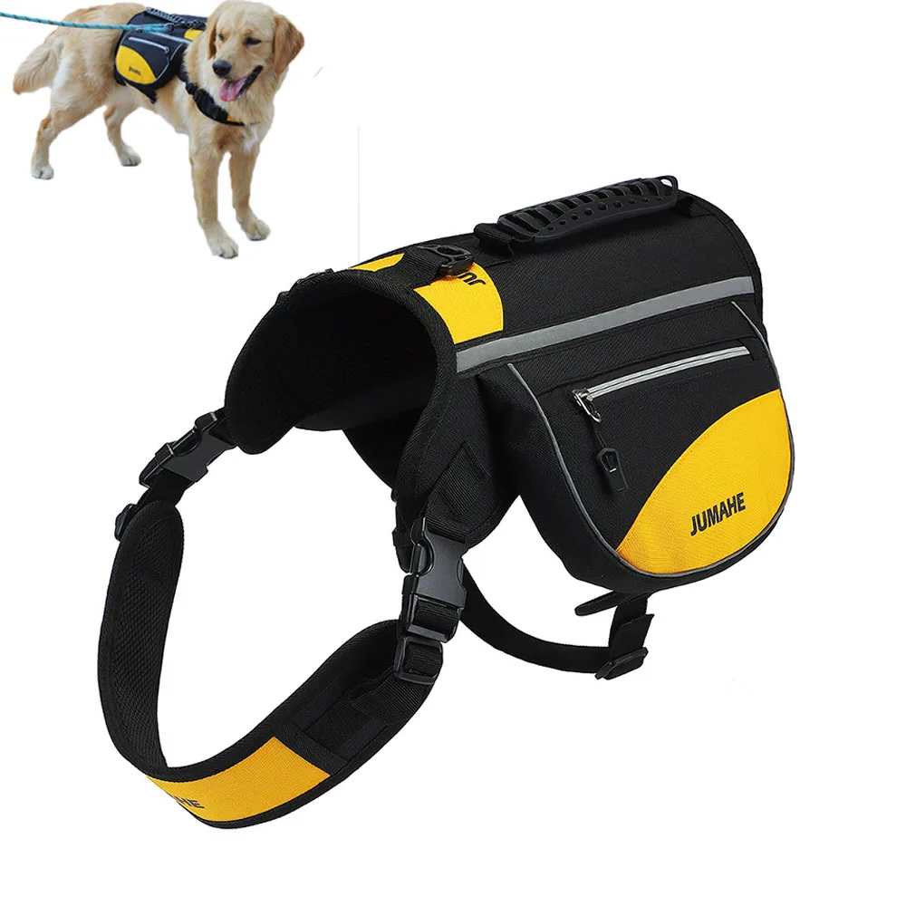 Dog Explosion-Proof Punching Saddle Bag Pet Outdoor Self Backpack Nylon Reflective Dog Vest Backpack Pet Carrying Pack
Dog Explosion-Proof Punching Saddle Bag Pet Outdoor Self Backpack Nylon Reflective Dog Vest Backpack Pet Carrying Pack