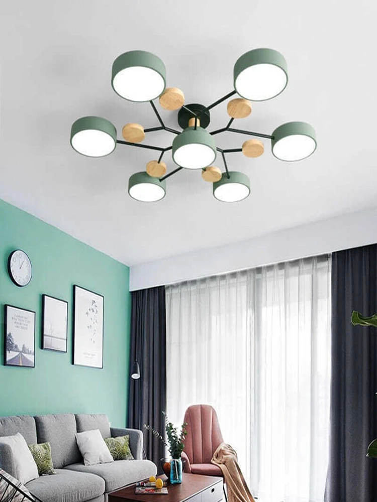 Living Room Lamp Restaurant Nordic Makaron Simple Modern Ceiling Lamp Creative Personality Bedroom Lamp LED Lamps Pendant Lamp
Living Room Lamp Restaurant Nordic Makaron Simple Modern Ceiling Lamp Creative Personality Bedroom Lamp LED Lamps Pendant Lamp