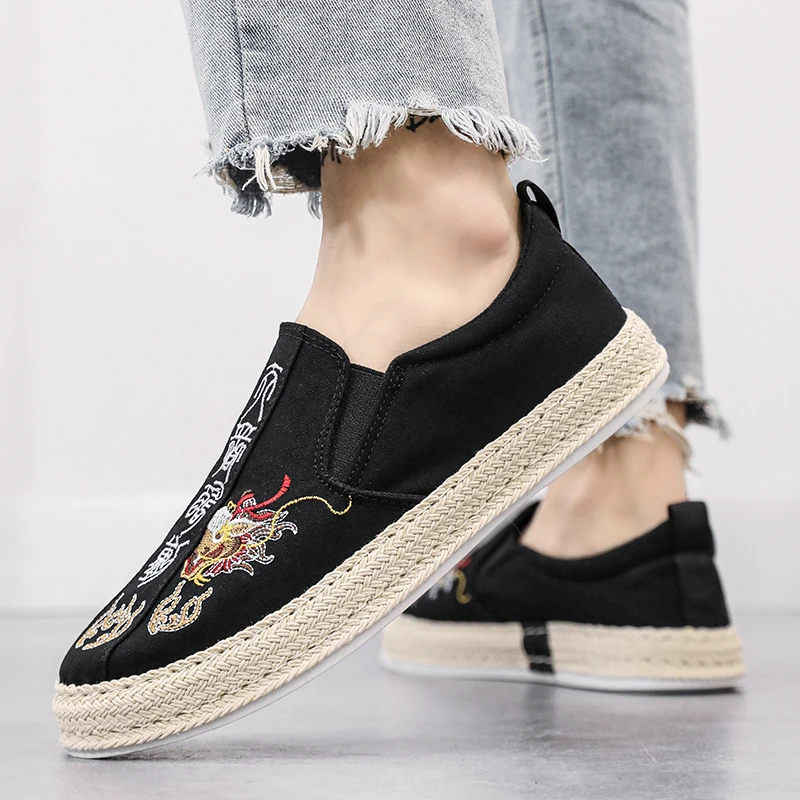 Mens Espadrilles Shoes For Men 2023 Summer New Linen Men's Casual Shoes Handmade Weaving Fisherman Shoes Fashion Flats Men Shoes
Mens Espadrilles Shoes For Men 2023 Summer New Linen Men's Casual Shoes Handmade Weaving Fisherman Shoes Fashion Flats Men Shoes