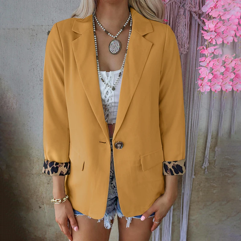 Summer Women Blazer Fashion Business Suits Notched Collar Jacket Work Office Ladies Suit Coat Casual Blazers
Summer Women Blazer Fashion Business Suits Notched Collar Jacket Work Office Ladies Suit Coat Casual Blazers