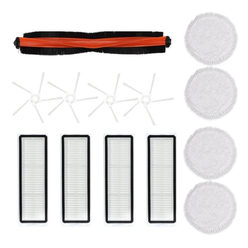 13Pcs Accessories For Xiaomi Mijia Pro STYTJ06ZHM Self-Cleaning Robot Vacuum Cleaner Parts Main Side Brush Mop Filter
13Pcs Accessories For Xiaomi Mijia Pro STYTJ06ZHM Self-Cleaning Robot Vacuum Cleaner Parts Main Side Brush Mop Filter