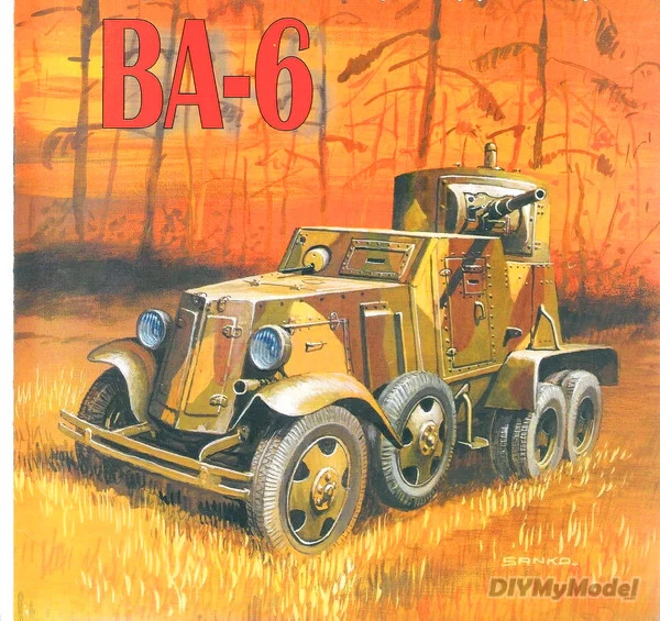 DIYMyModeI Бумага танковая модель советский ba-6 бронированный автомобиль DIY ручной работы Бумага модель комплект ручной работы игрушки головоло...
DIYMyModeI Бумага танковая модель советский ba-6 бронированный автомобиль DIY ручной работы Бумага модель комплект ручной работы игрушки головоло...