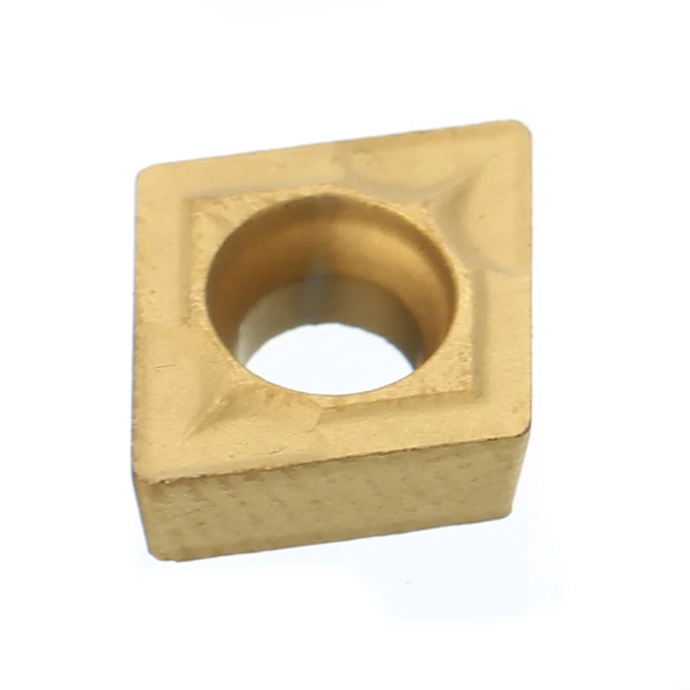 CCMT060204 Insert Carbide Inserts 6*6*2.5mm Carbide Gold High Quality Machining Turning Tool Impact Resistance
CCMT060204 Insert Carbide Inserts 6*6*2.5mm Carbide Gold High Quality Machining Turning Tool Impact Resistance