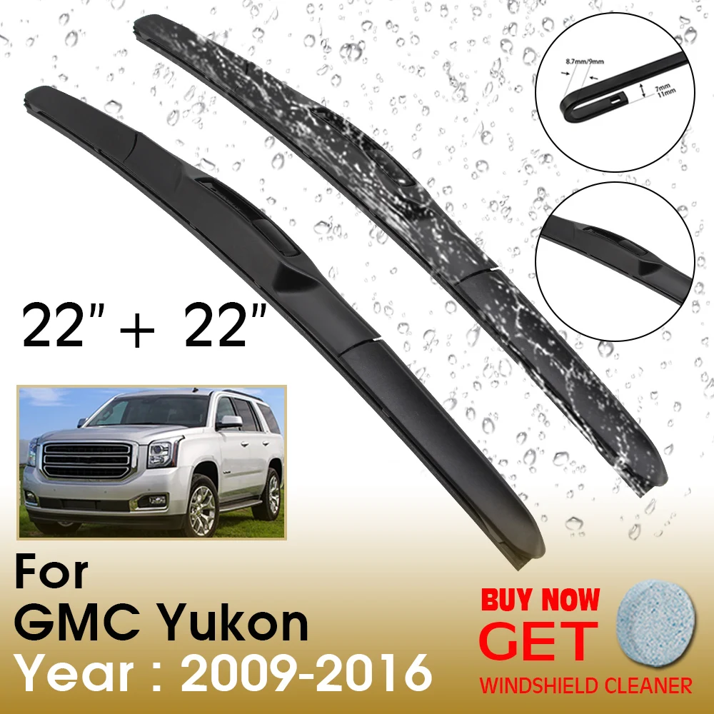 Car Wiper Blade For GMC Yukon 22"+22" 2009-2016 Front Window Washer Windscreen Windshield Wipers Blades Accessories
Car Wiper Blade For GMC Yukon 22"+22" 2009-2016 Front Window Washer Windscreen Windshield Wipers Blades Accessories