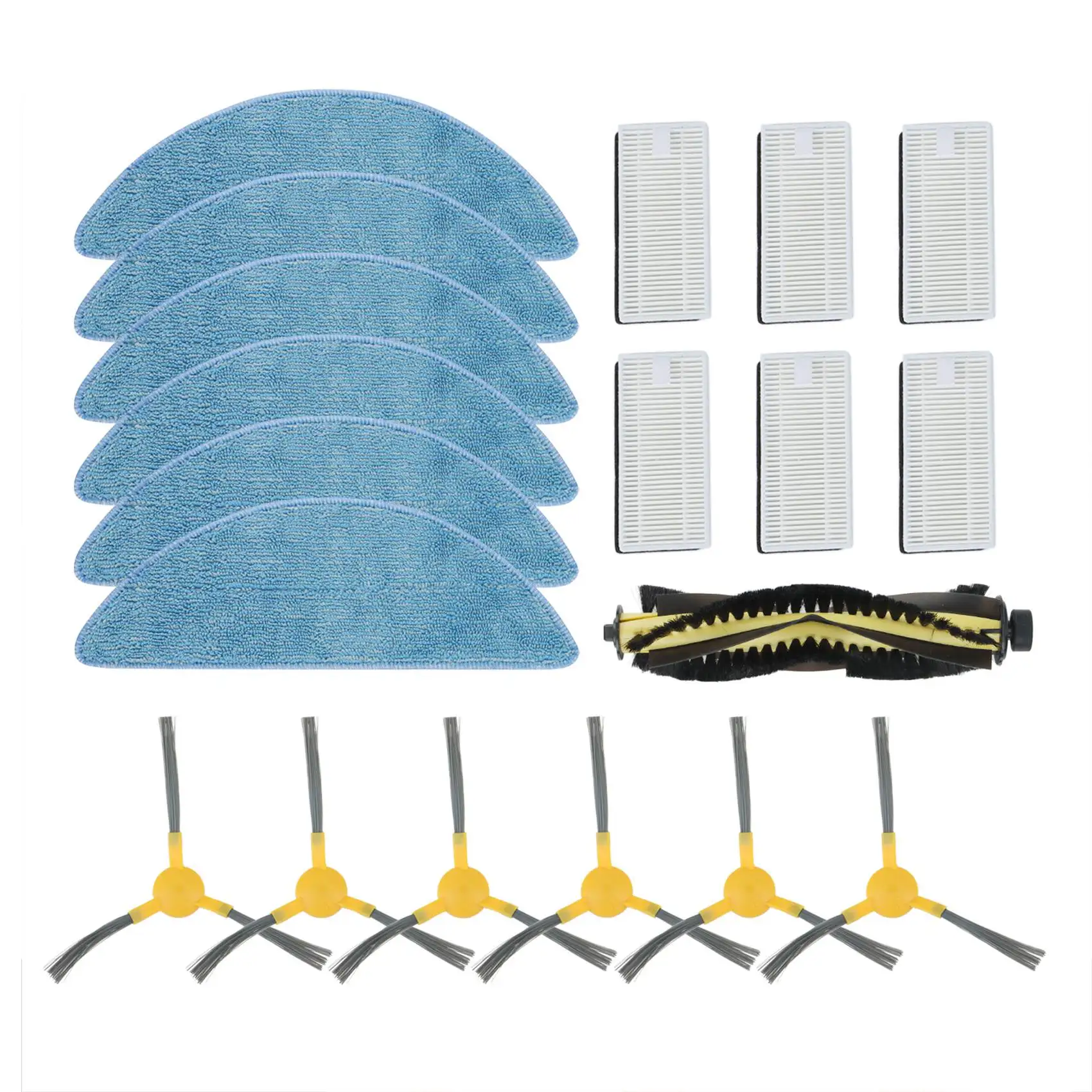 Edge Brush + Filter Screen + Mop + Roller Brush for Neatsvor X500 / X600 Robot Vacuum Cleaner Parts Replacement Kit
Edge Brush + Filter Screen + Mop + Roller Brush for Neatsvor X500 / X600 Robot Vacuum Cleaner Parts Replacement Kit