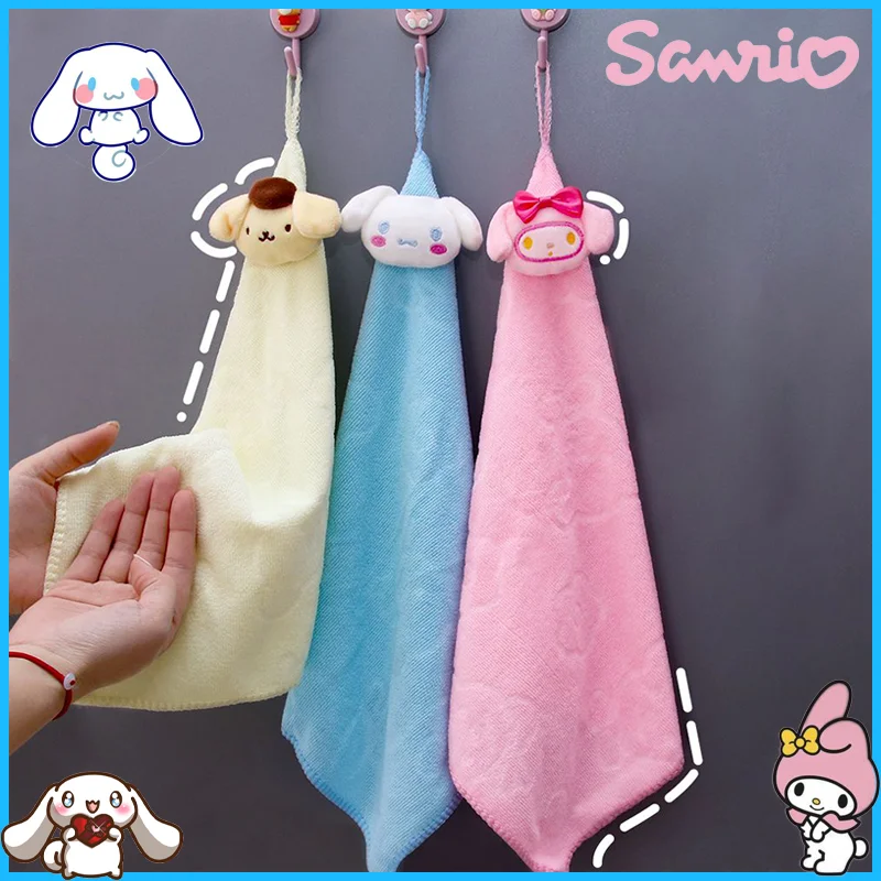 Sanrio Hello Kitty Hand Towel Kuromi Cinnamoroll Cute Cartoon Coral Fleece Children's Hand Towel Bathroom Kitchen Handkerchief
Sanrio Hello Kitty Hand Towel Kuromi Cinnamoroll Cute Cartoon Coral Fleece Children's Hand Towel Bathroom Kitchen Handkerchief
