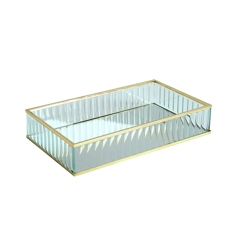 Multifunction Glass Mirror Tray Gold Metal Edge Red Wine Plate Decorating Storage Tray Cake Tools Home Decoration
Multifunction Glass Mirror Tray Gold Metal Edge Red Wine Plate Decorating Storage Tray Cake Tools Home Decoration