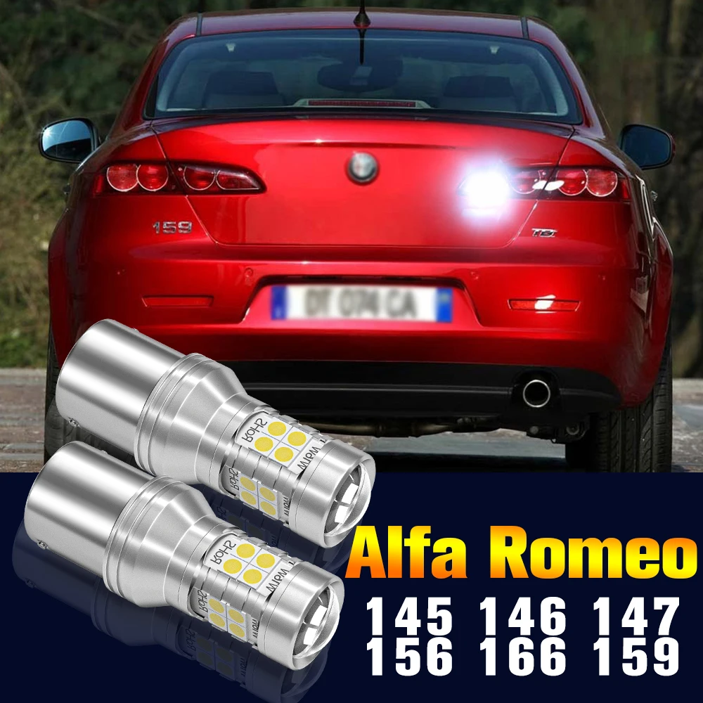 

2x LED Reverse Light Bulb Backup Lamp For Alfa Romeo 145 146 147 156 166 159 1995-2012 2006 2007 2008 2009 2010 2011 Accessories