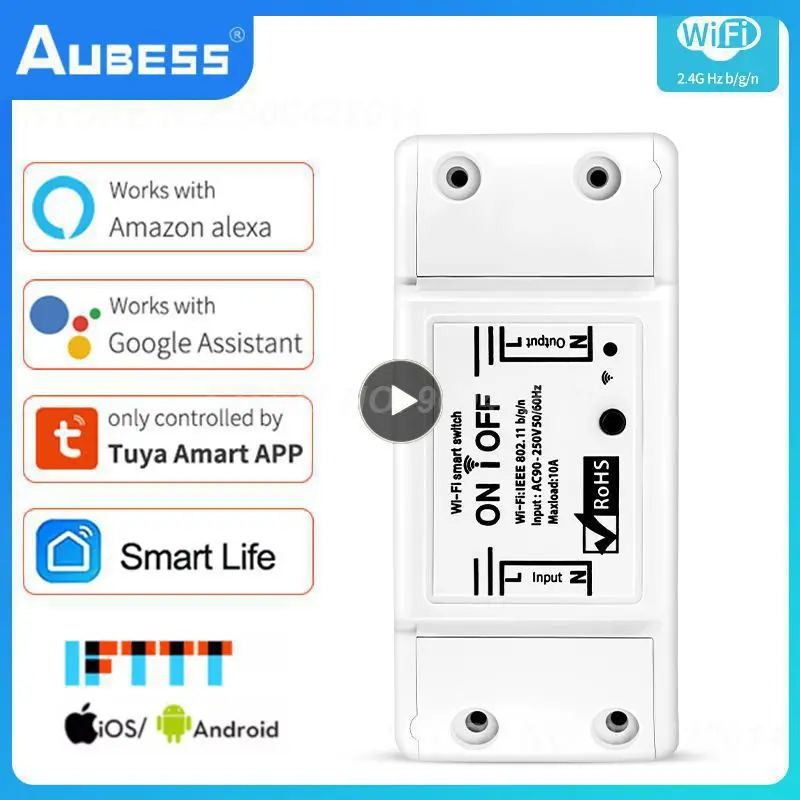 1~6PCS Mini Breaker Module Wifi Diy Smart Home Wireless Switch Smart Light Switch Tuya App Remote Control 10a
1~6PCS Mini Breaker Module Wifi Diy Smart Home Wireless Switch Smart Light Switch Tuya App Remote Control 10a