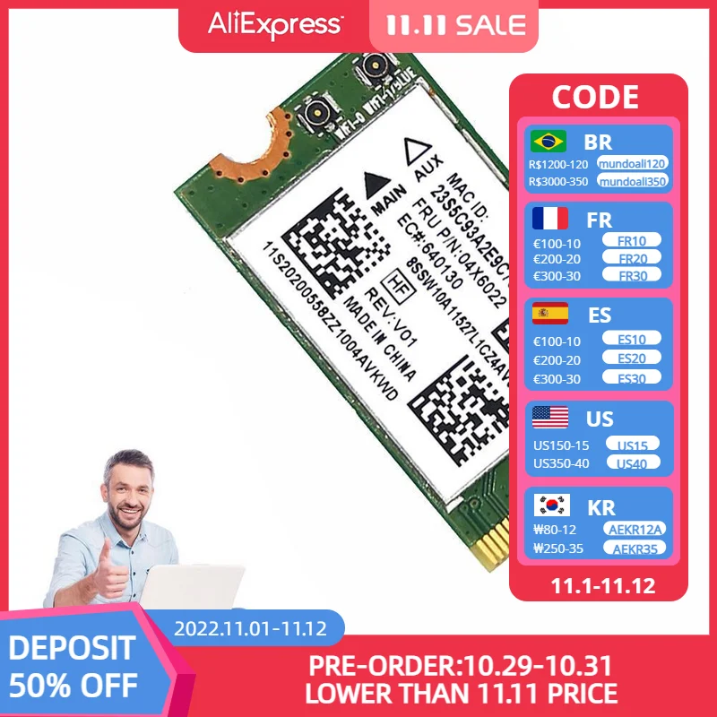 Для Lenovo G40-70 G40-80 G50-80 B40-80 Z40-70 E455 NGFF Atheros беспроводной E555 FRU карты 04X6022 M.2 NFA335 QCNFA335 K2B5
Для Lenovo G40-70 G40-80 G50-80 B40-80 Z40-70 E455 NGFF Atheros беспроводной E555 FRU карты 04X6022 M.2 NFA335 QCNFA335 K2B5