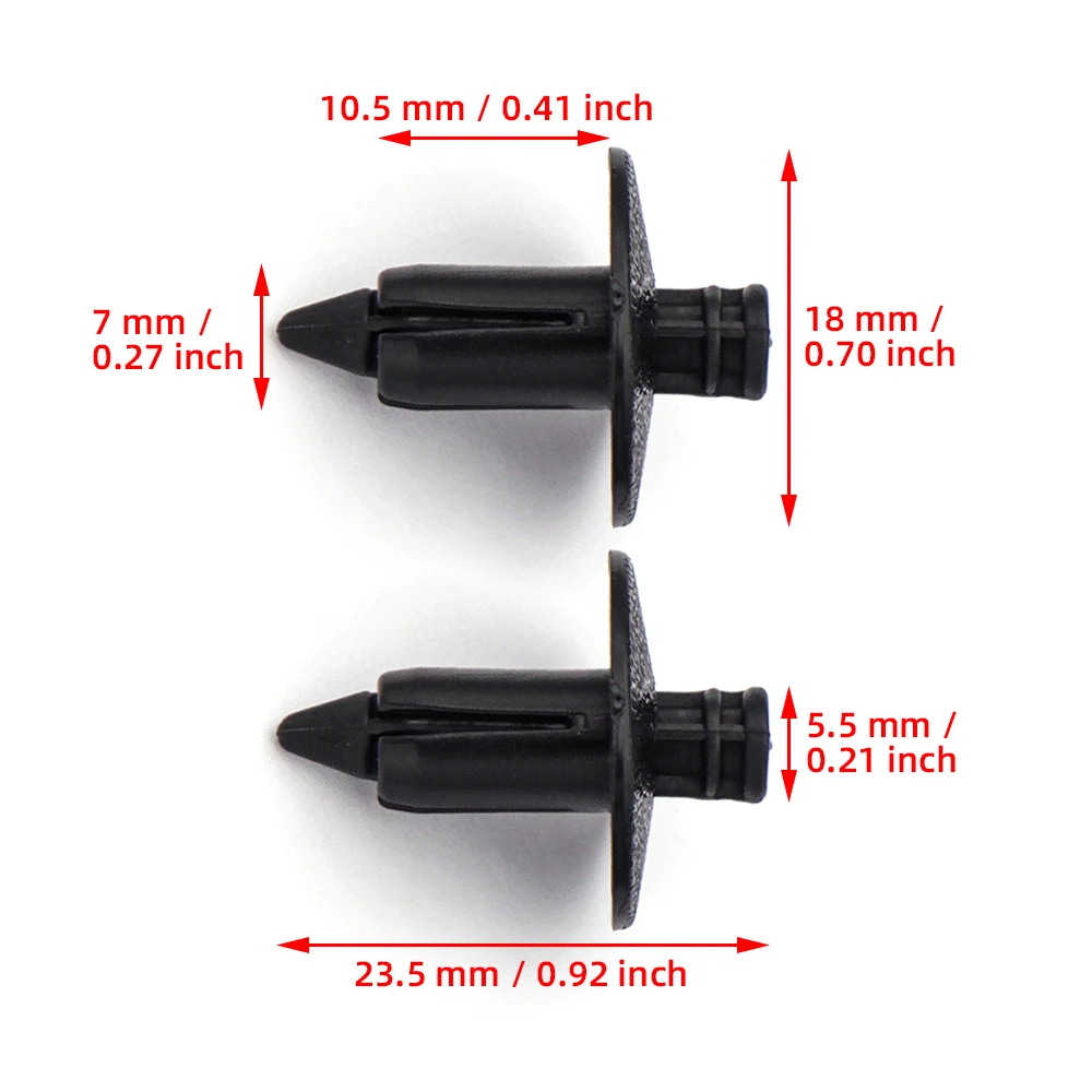 20Pcs Universal 7mm Hole Bumper Fender Retainer Clips Black Nylon Rivets Fastener For Suzuki Kawasaki Ducati Honda Yamaha
20Pcs Universal 7mm Hole Bumper Fender Retainer Clips Black Nylon Rivets Fastener For Suzuki Kawasaki Ducati Honda Yamaha
