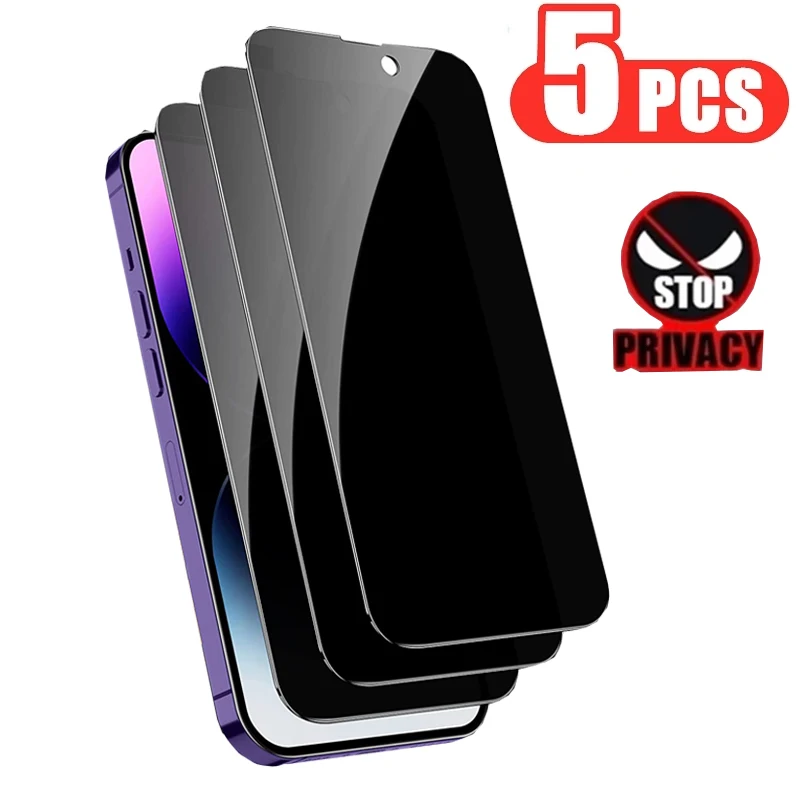 5Pcs Anti Spy Tempered Glass for Apple 7 8 Plus SE 2022 Privacy Screen Protector For IPhone 14 11 Pro XS Max XR 13 12 Mini Film
5Pcs Anti Spy Tempered Glass for Apple 7 8 Plus SE 2022 Privacy Screen Protector For IPhone 14 11 Pro XS Max XR 13 12 Mini Film