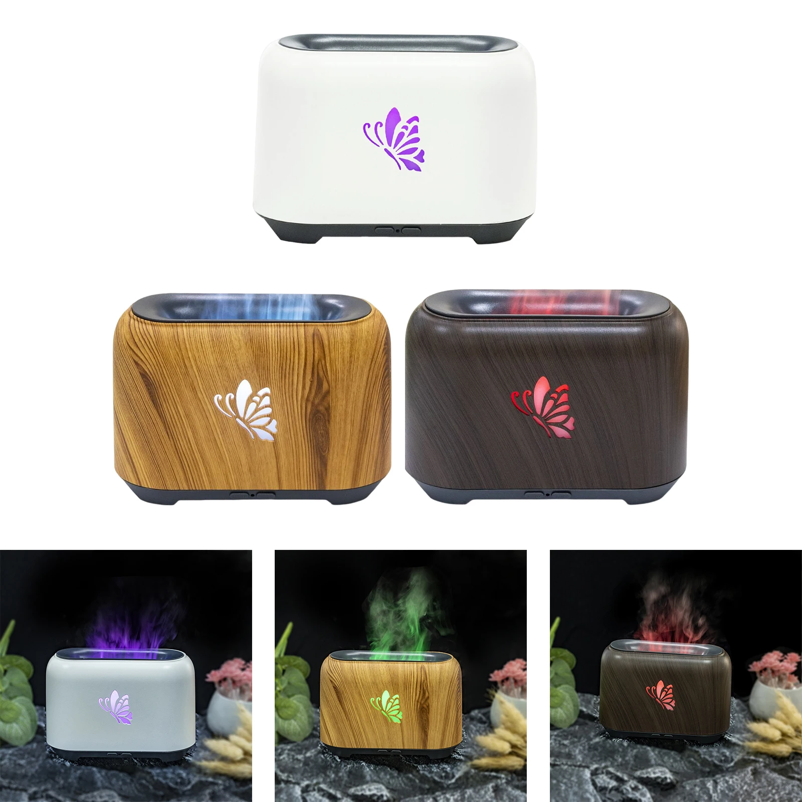 Portable 7 Colour Light Flame Air Humidifier 150ml Essential Oil Diffuser with flame Aroma Diffuser Mist Spray for Home Office
Portable 7 Colour Light Flame Air Humidifier 150ml Essential Oil Diffuser with flame Aroma Diffuser Mist Spray for Home Office